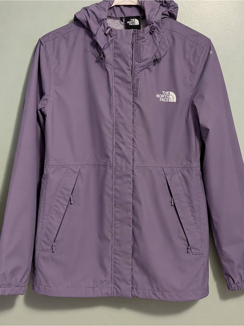 The North Face Kids' Purple Rain Jacket with Hood